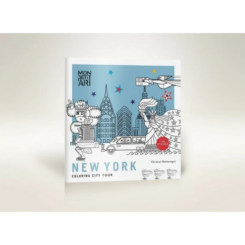 Coloring city tour New York