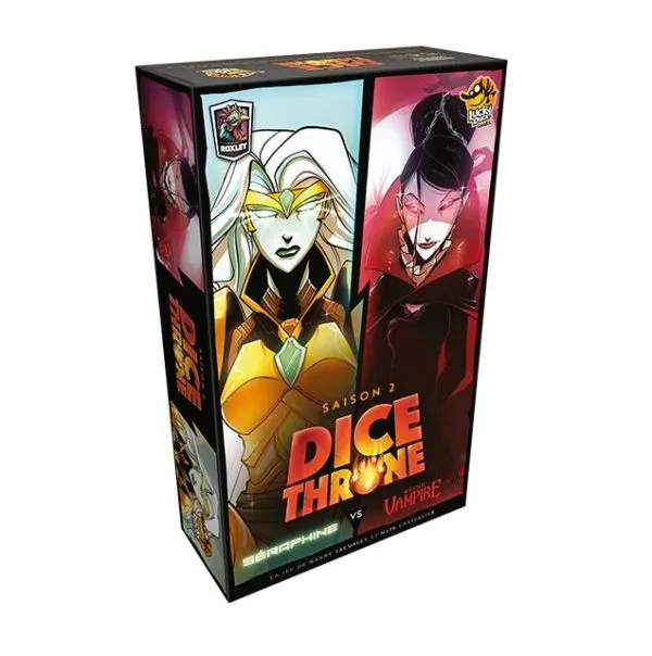 Dice Throne S2 - Séraphine Vs Reine Vampire