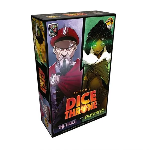 Dice Throne S2 - Tacticien Vs Chasseresse