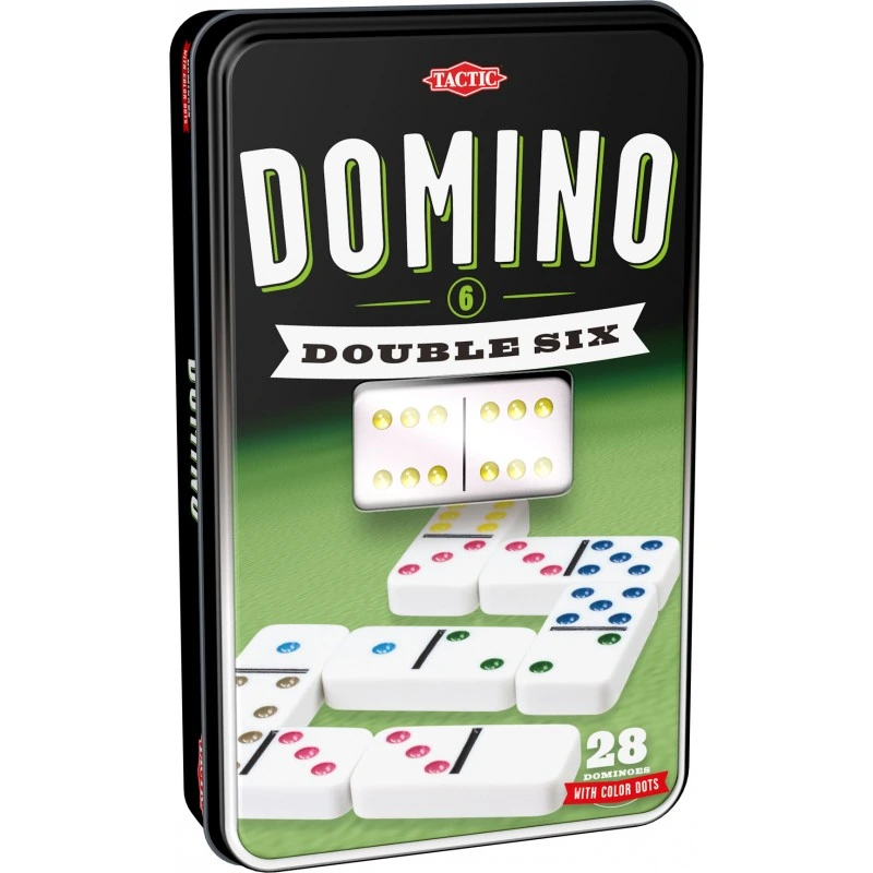 Domino Double 6 Boite métal