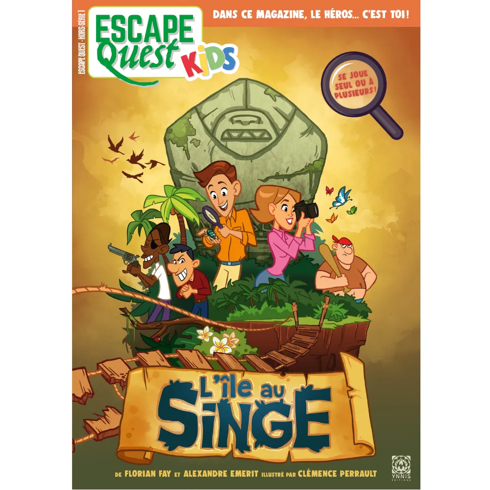 Escape Quest Kids - Hors Série 1 - L'île Au Singe