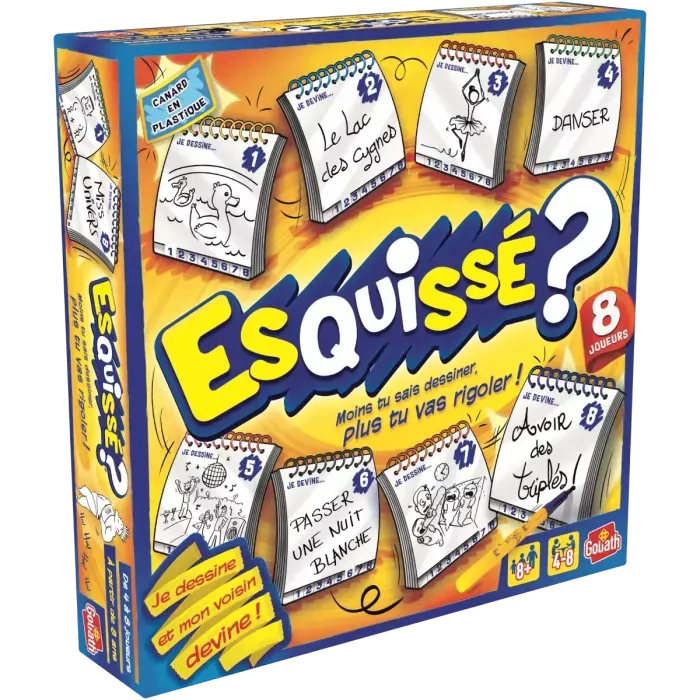 Esquissé 8 Joueurs