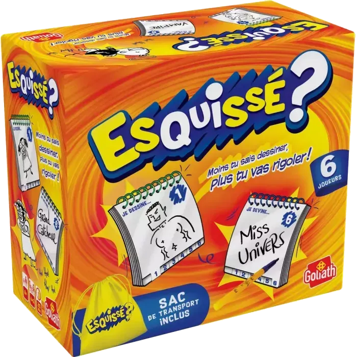 Esquissé Voyage 6 Joueurs